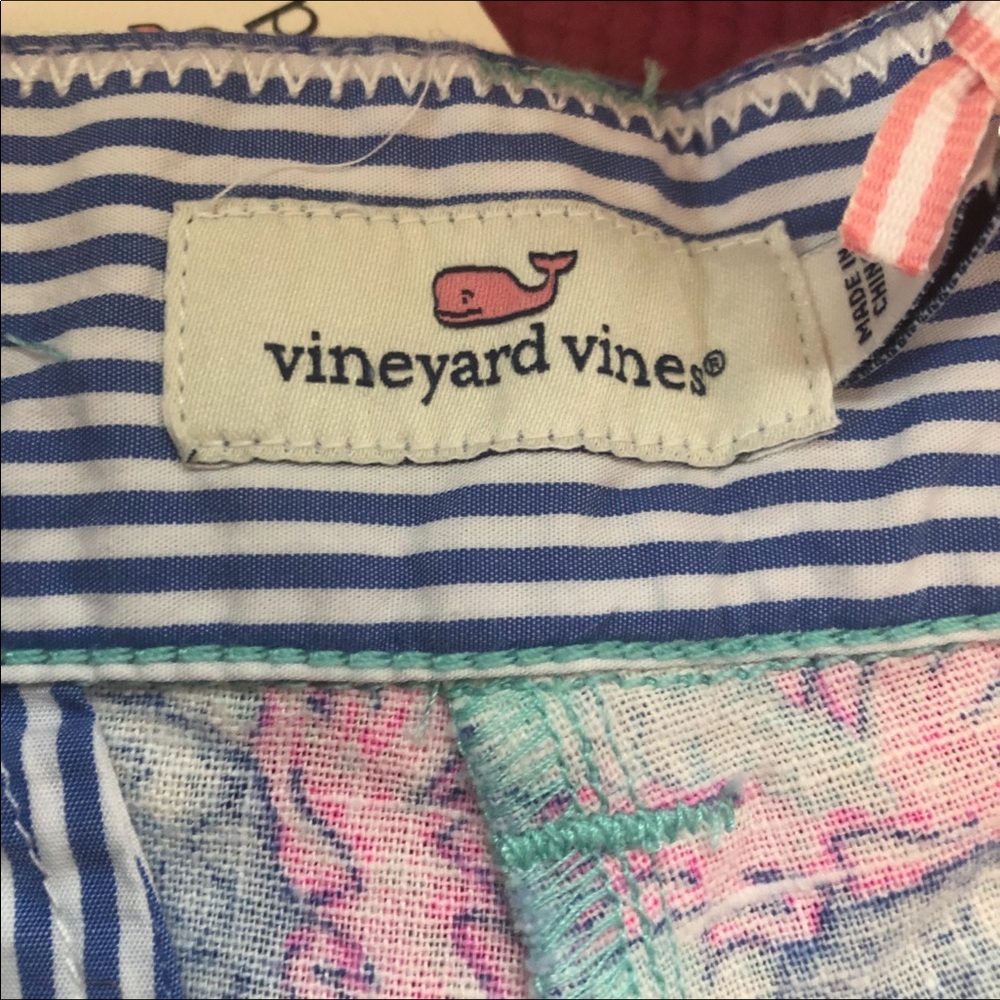 Vineyard Vines | Caicos Linen Blend Crop Pants 🍍 - Picture 6 of 8